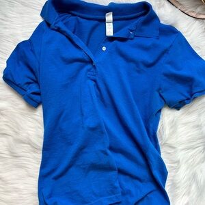 Blue polo